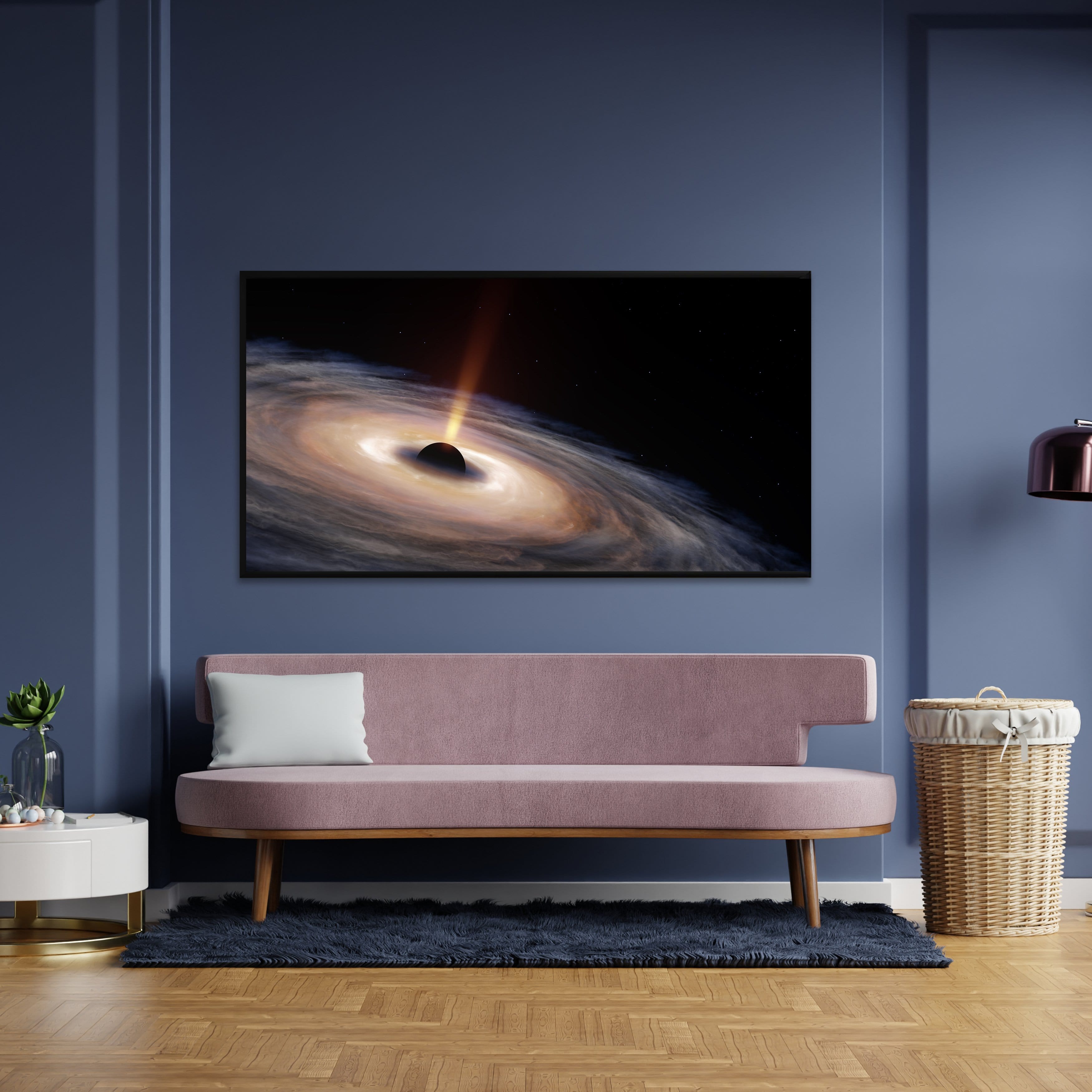 Abyss of Light Stretched Canvas