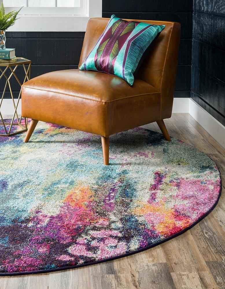 Corban - Watercolor Purple Blend Rug