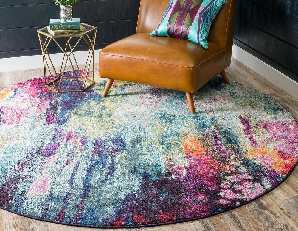 Corban - Watercolor Purple Blend Rug