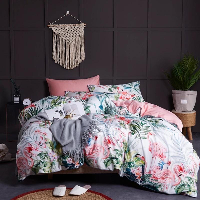 Wading Duvet Cover Set (Long-staple Sateen Cotton)