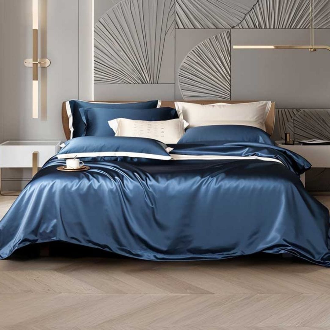 Home Lighting US Premium Mulberry Silk Bedding Set
