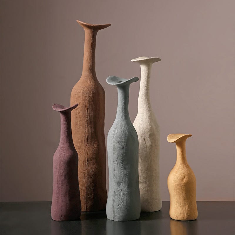 Multi Coloured Wabi Sabi Vase