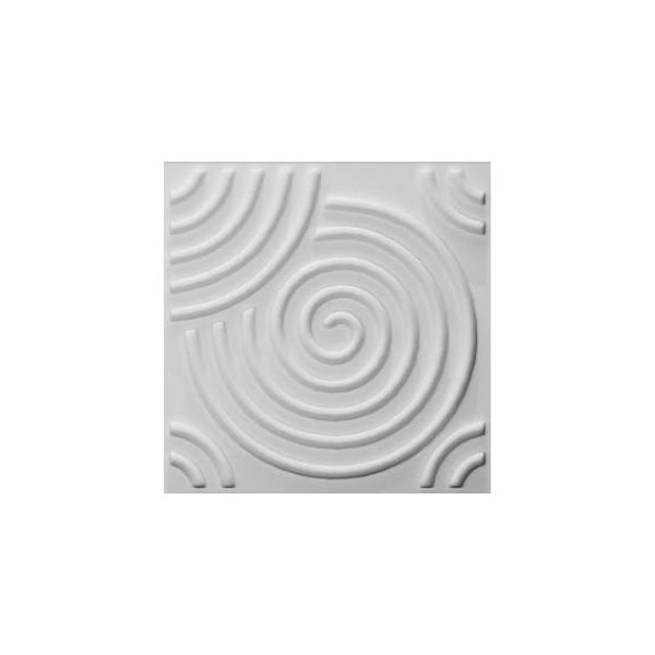 Hypnotized Square 3D Leather Wall Panel