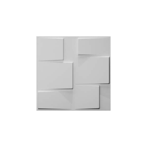 Rubik Square 3D Leather Wall Panel