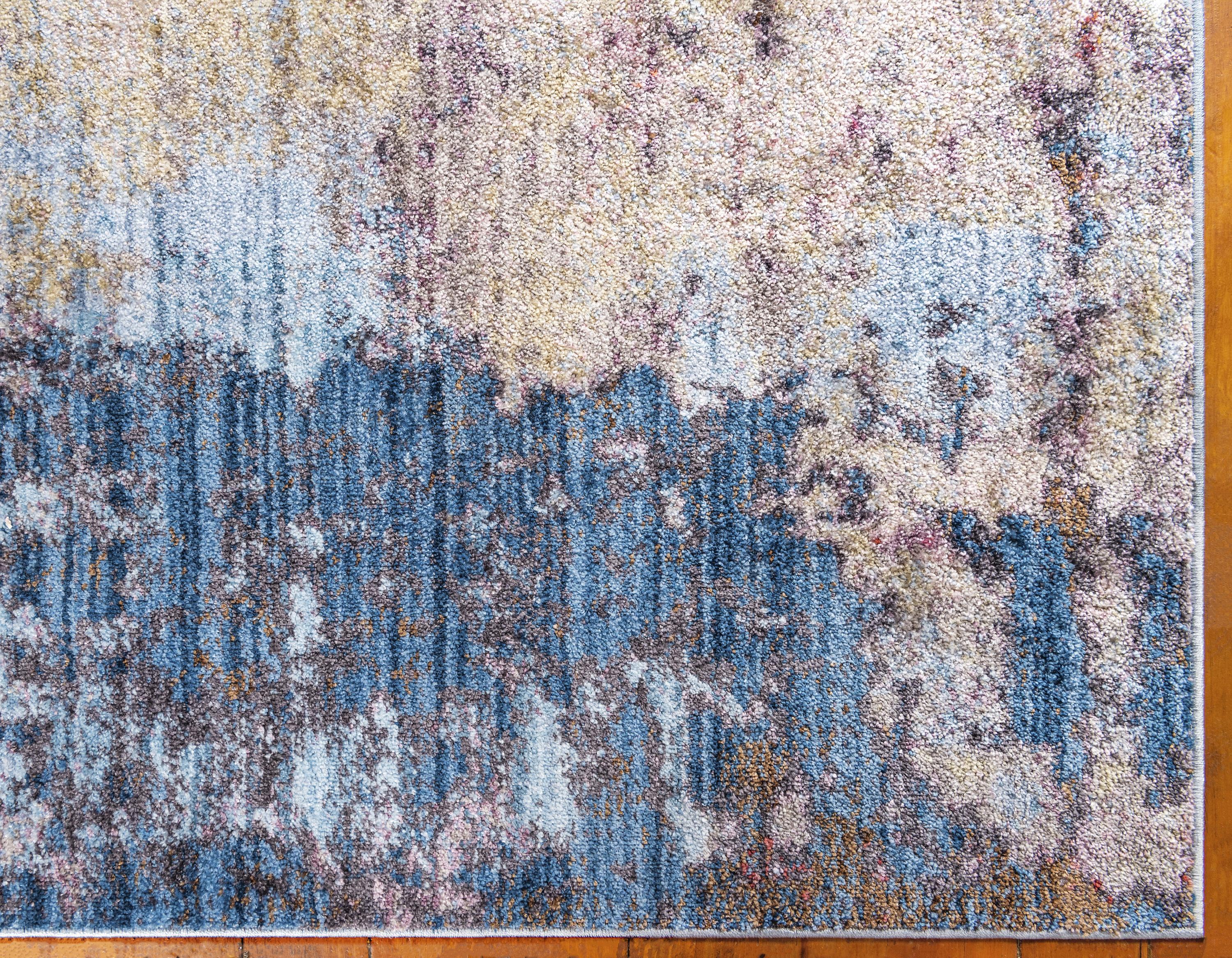 Deon - Blue Gray Area Rug