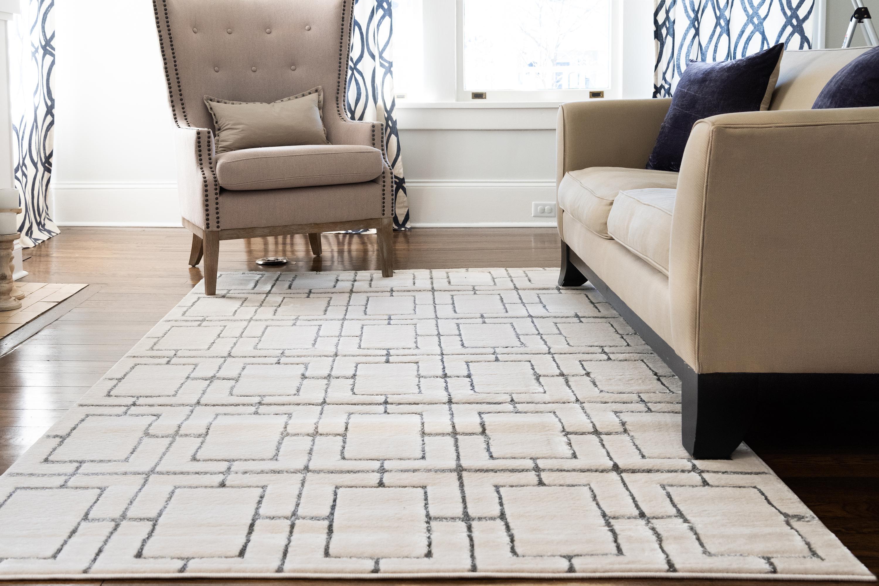 Parker - Cube Pattern Luxury Rug