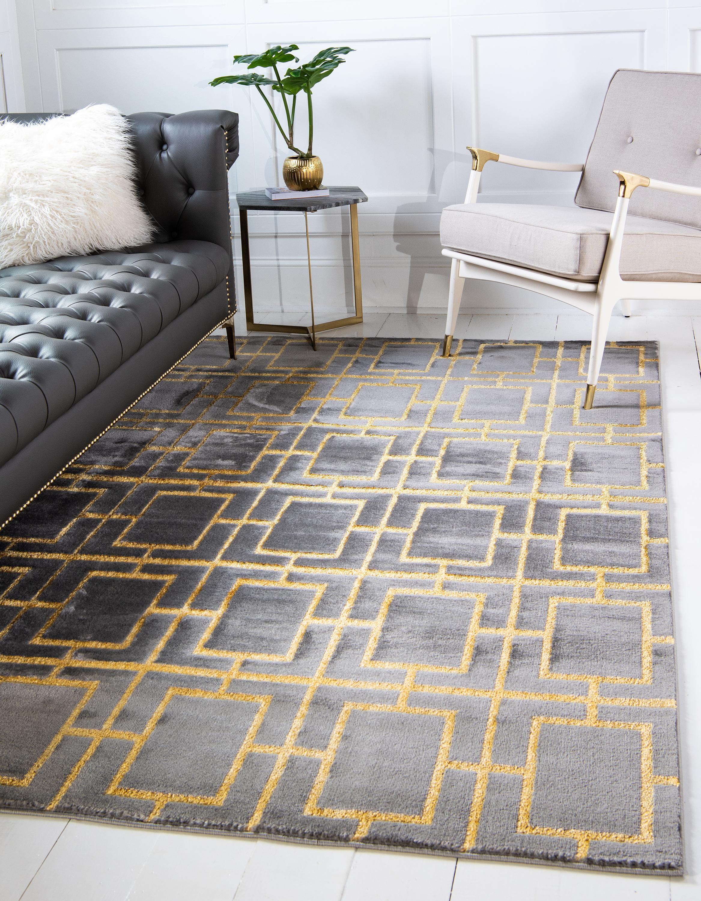 Parker - Cube Pattern Luxury Rug