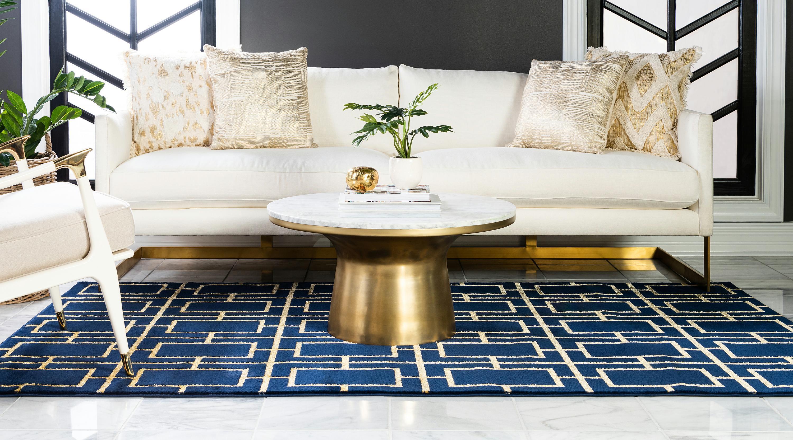 Parker - Cube Pattern Luxury Rug