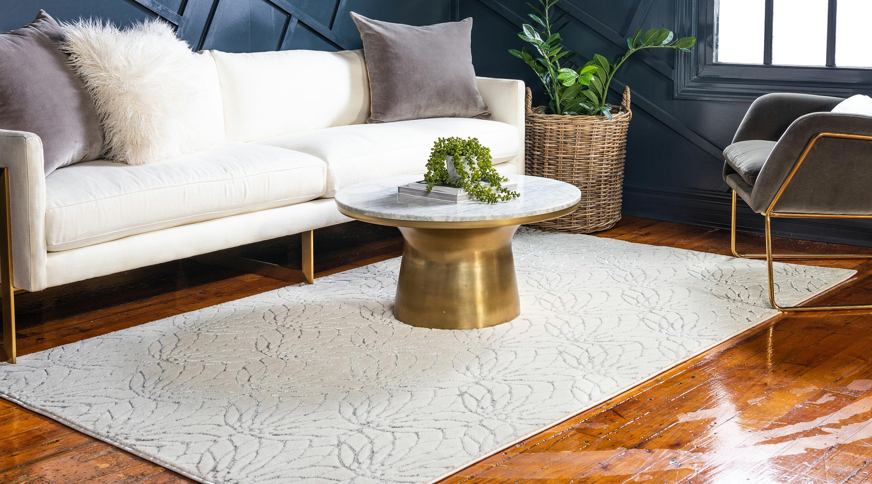 Ellison - Lotus Flower Pattern Luxury Rug