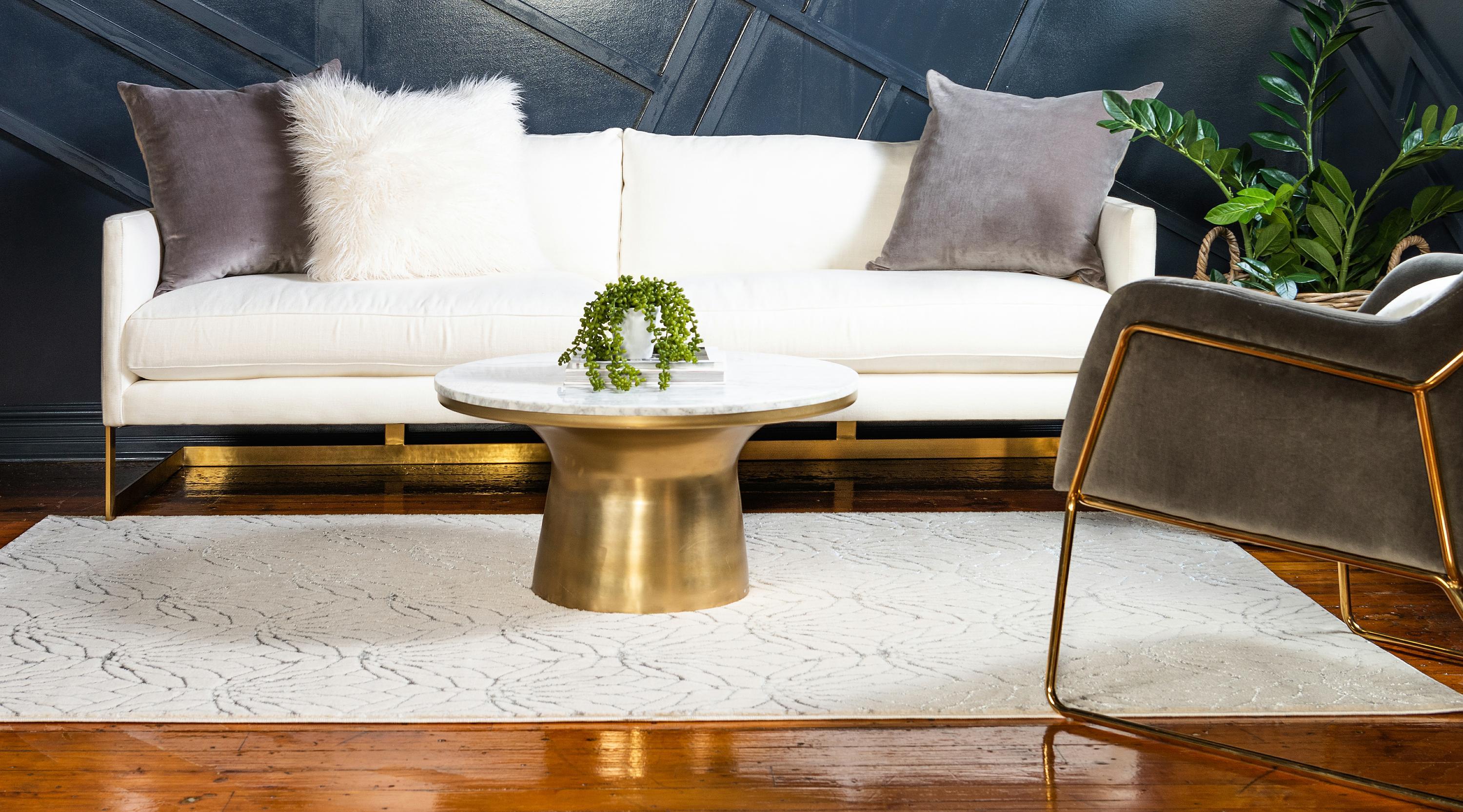 Ellison - Lotus Flower Pattern Luxury Rug