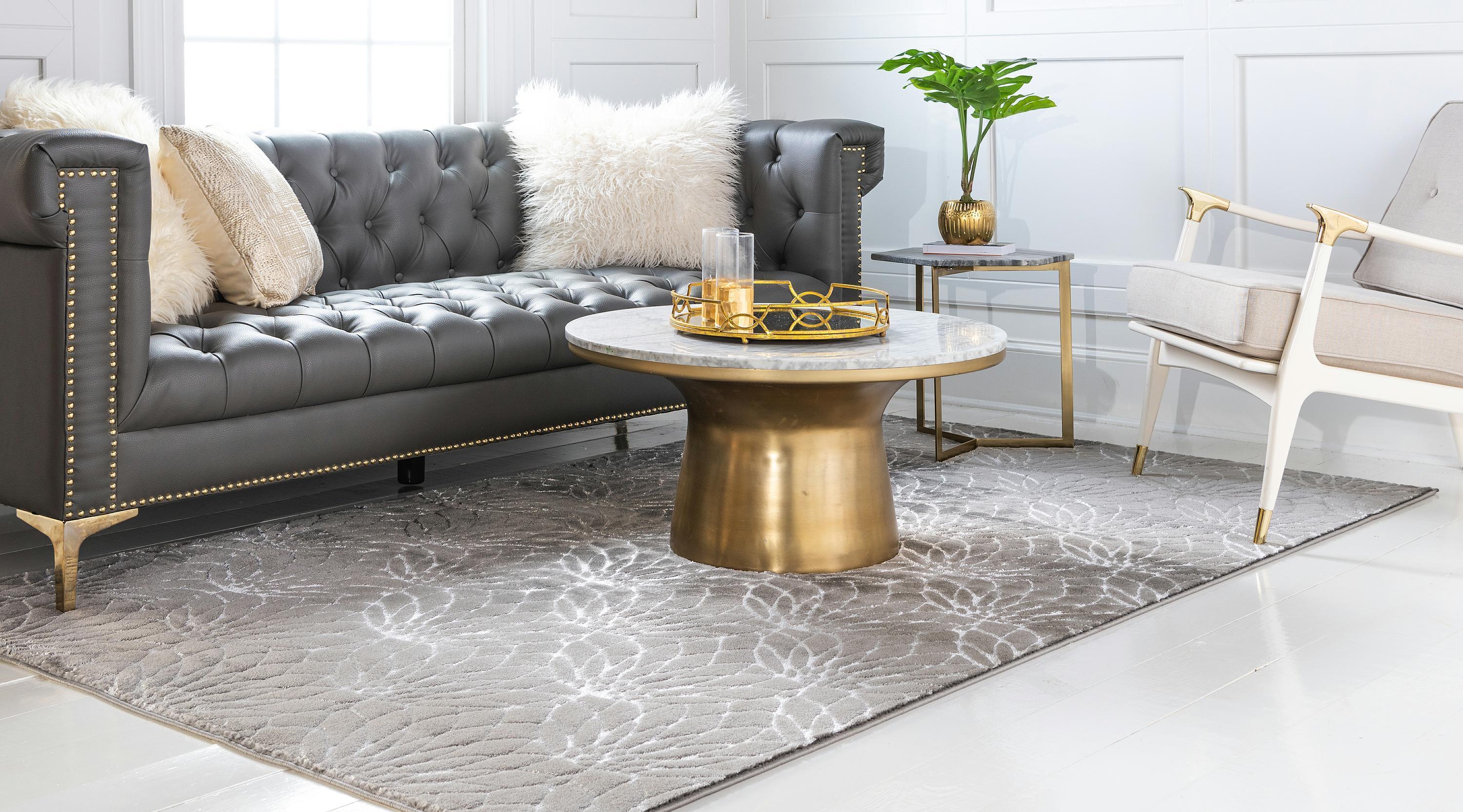 Ellison - Lotus Flower Pattern Luxury Rug