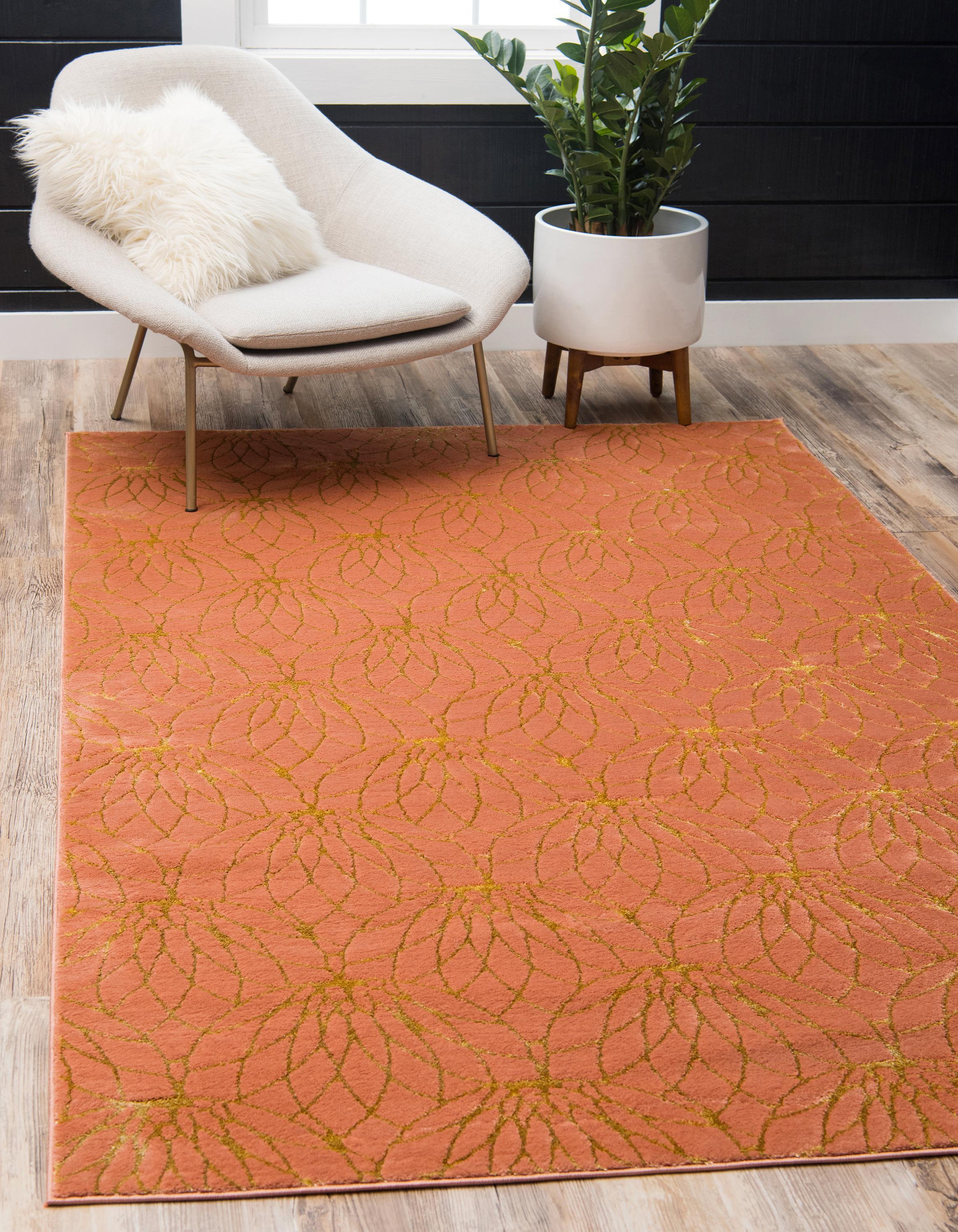 Ellison - Lotus Flower Pattern Luxury Rug