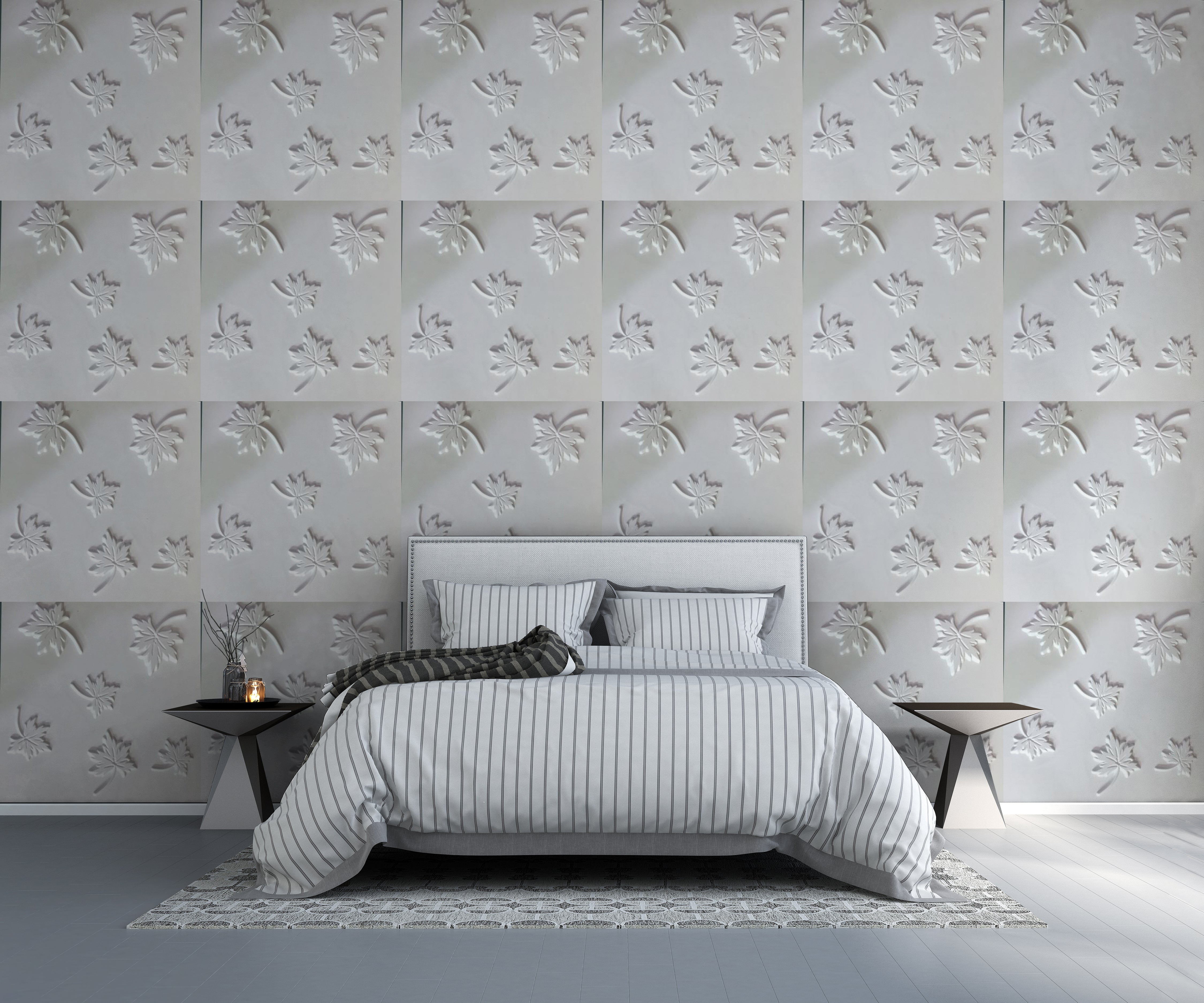 Autumn Leaves PVC Wall Panel (Set of 12)