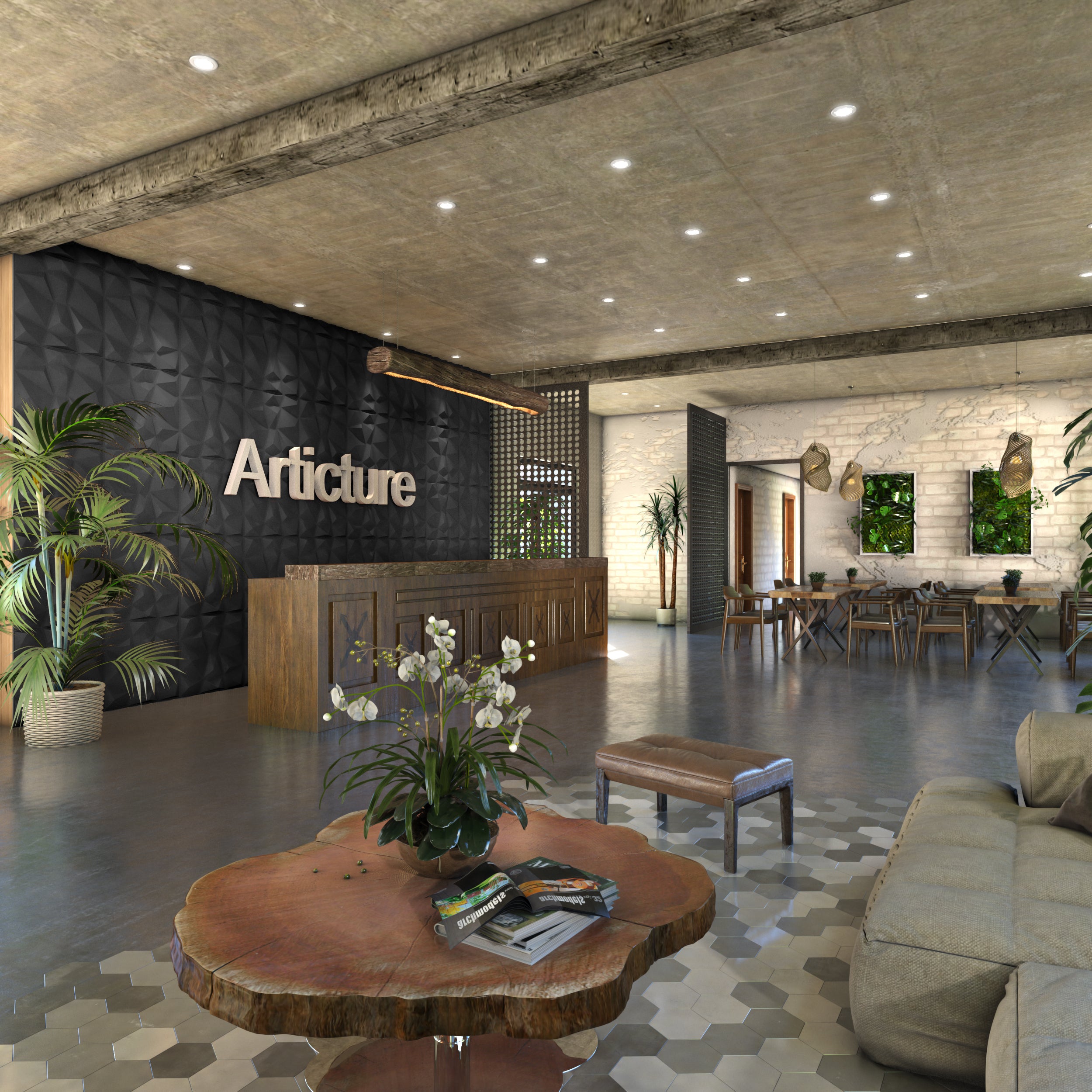 Diamond Fever Square 3D Leather Wall Panel