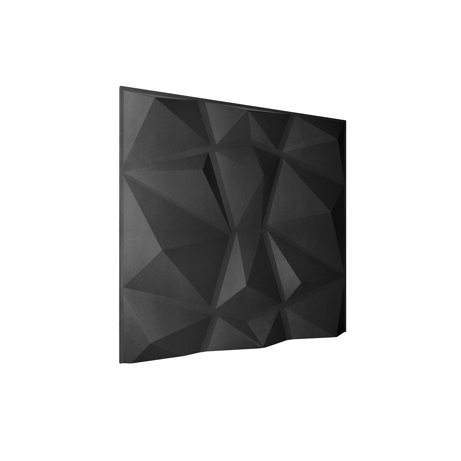 Diamond Fever Square 3D Leather Wall Panel