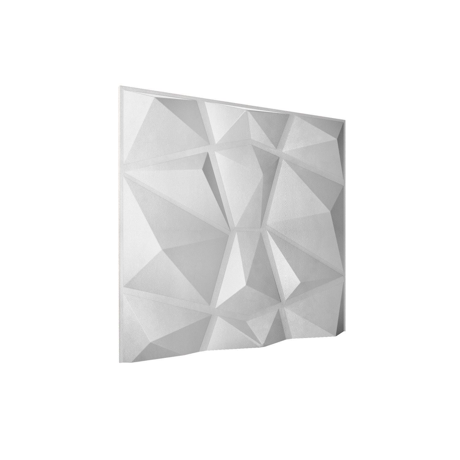Diamond Fever Square 3D Leather Wall Panel