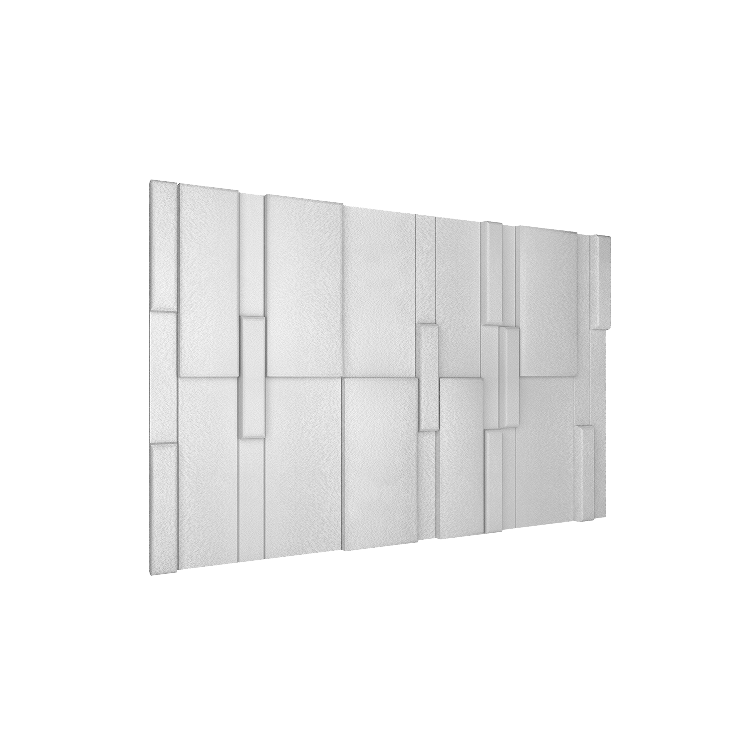Flux Square 3D Leather Wall Panel