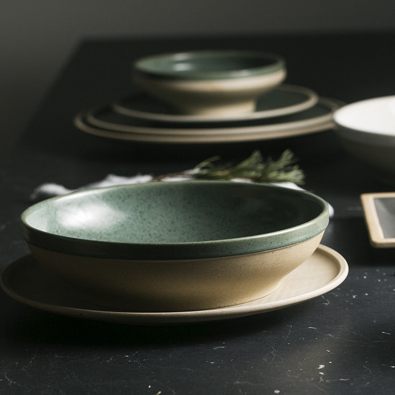 Mint Ceramic Dinner Set