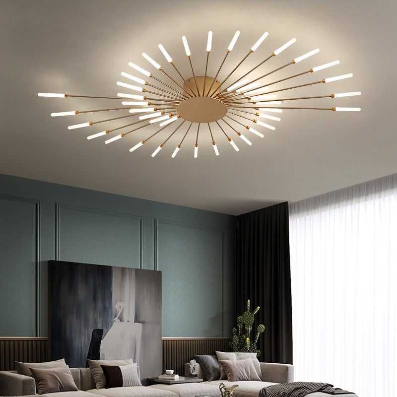 Sun Dial Ceiling Light