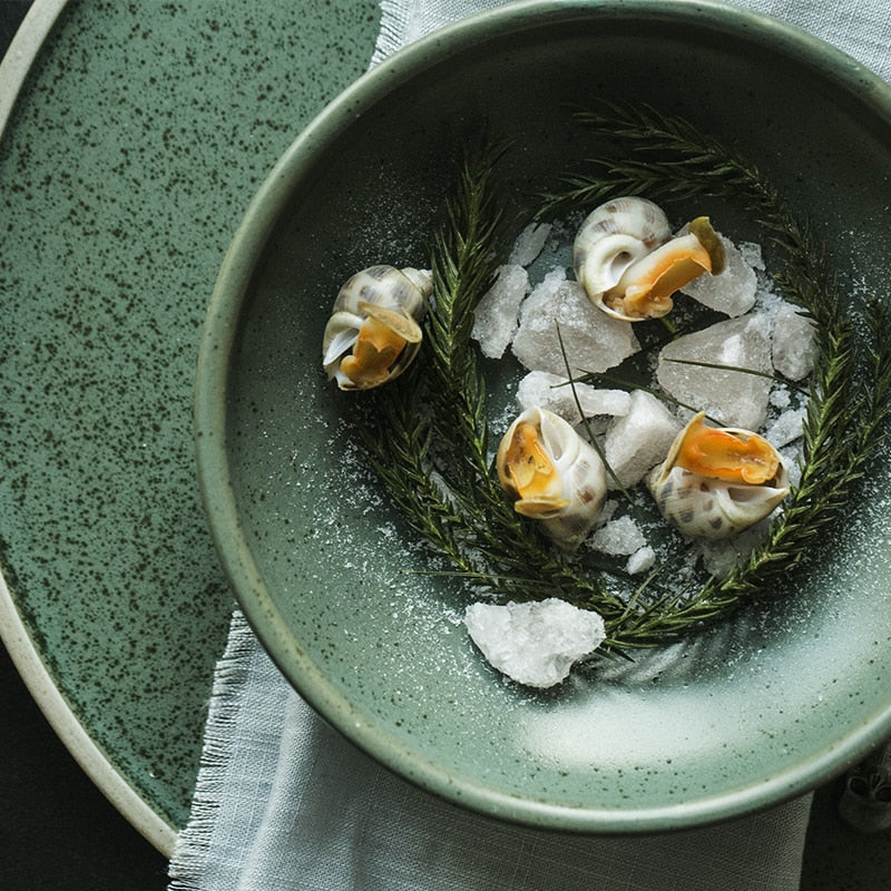 Mint Ceramic Dinner Set