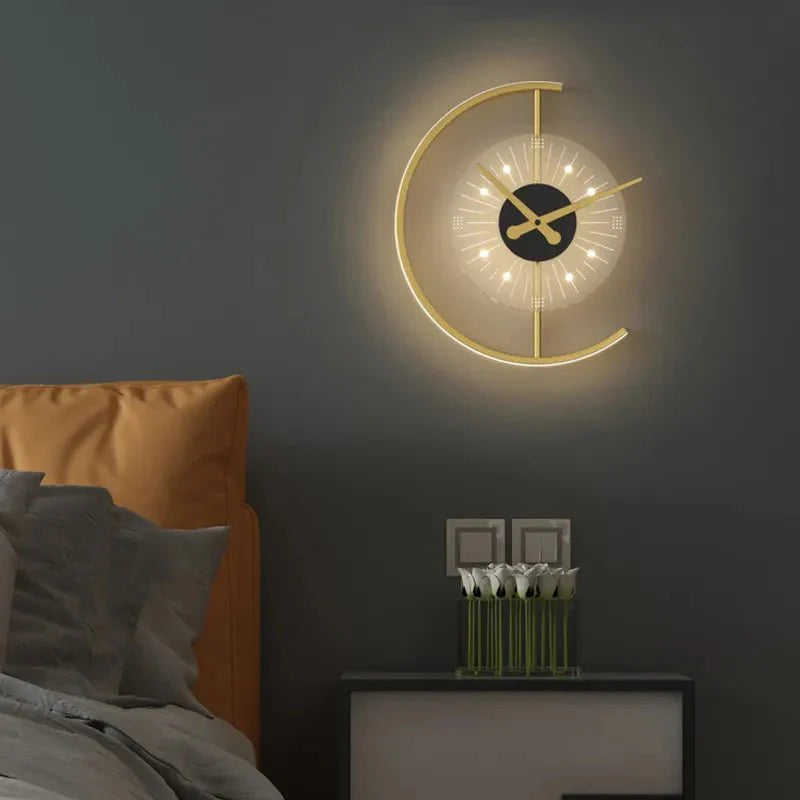 Clocked In Wall Light