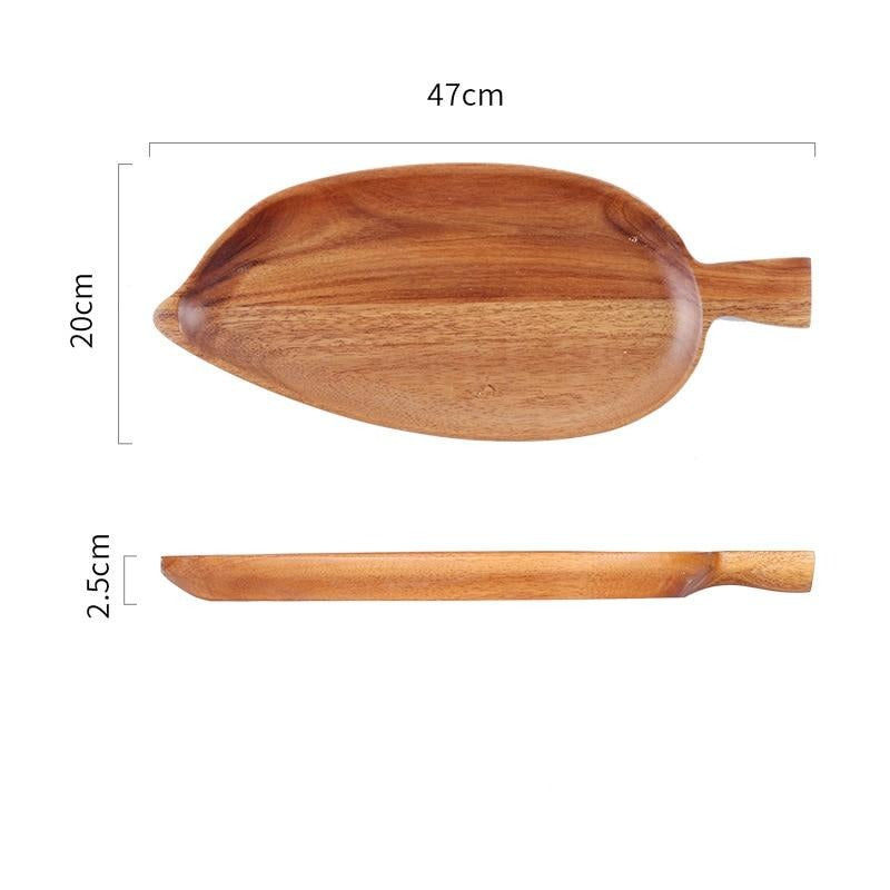 Acacia Solid Wood Serving Plater