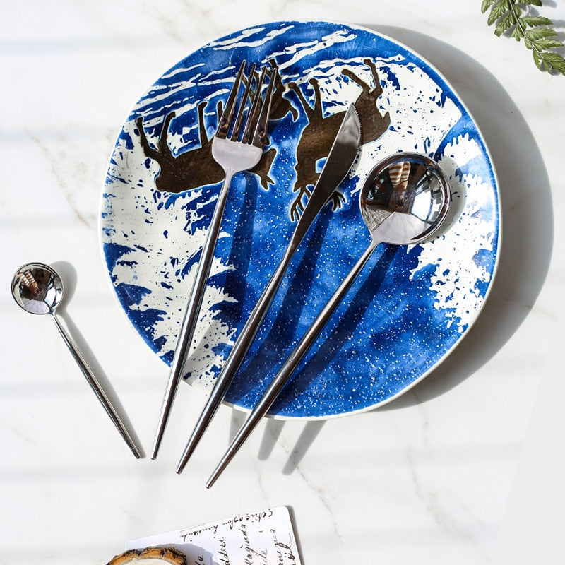 Cucinelli Shiny Silver Flatware