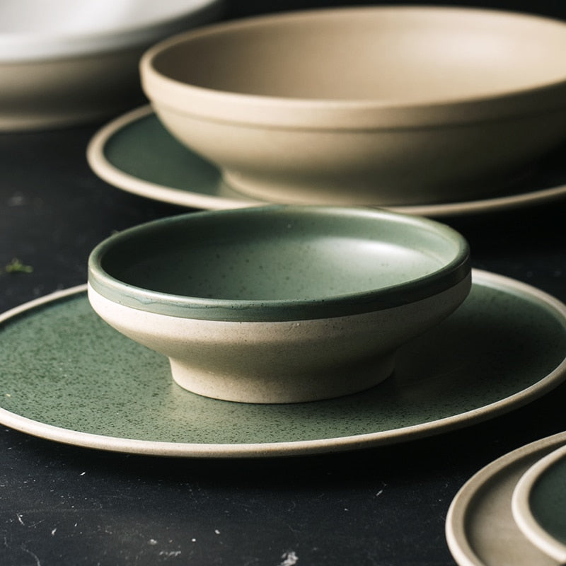 Mint Ceramic Dinner Set