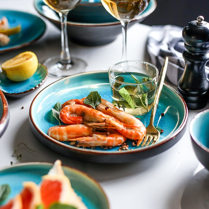 Icelandic Glacial Dining Set