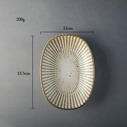 Rustic Japanese Style Dining Set