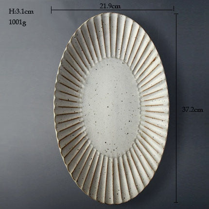 Rustic Japanese Style Dining Set