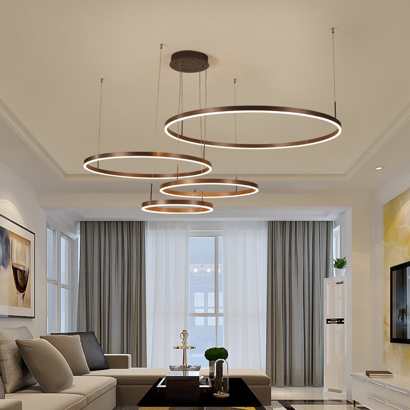 Round Around Chandelier Light