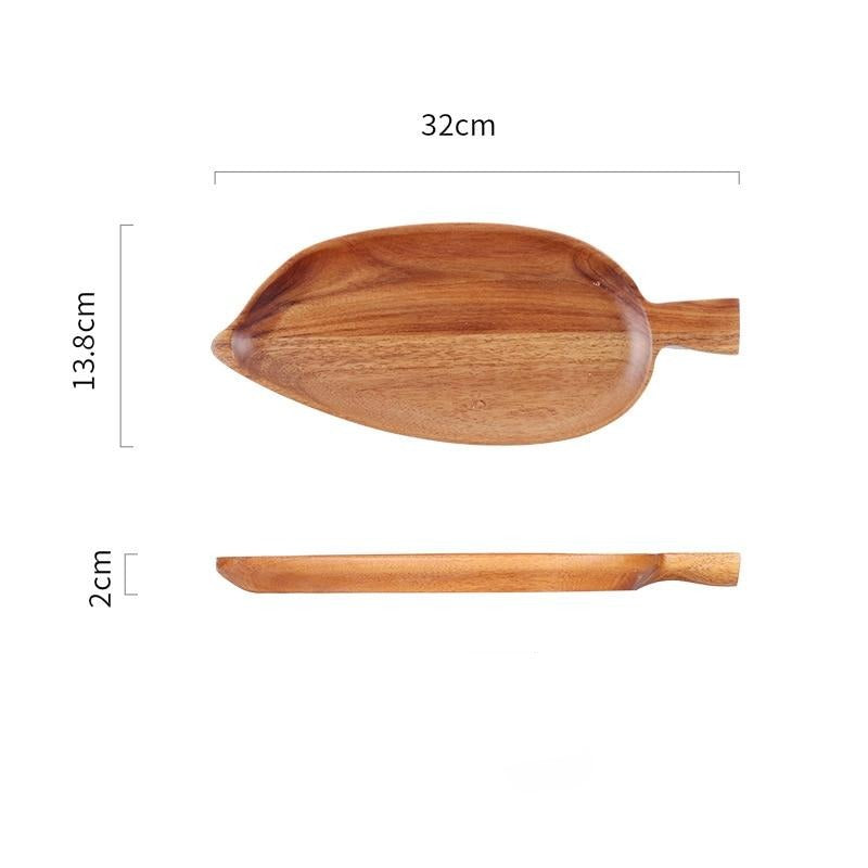 Acacia Solid Wood Serving Plater