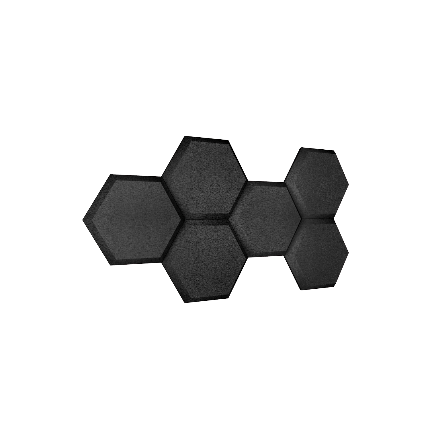Original Hexagon 3D Leather Wall Panel