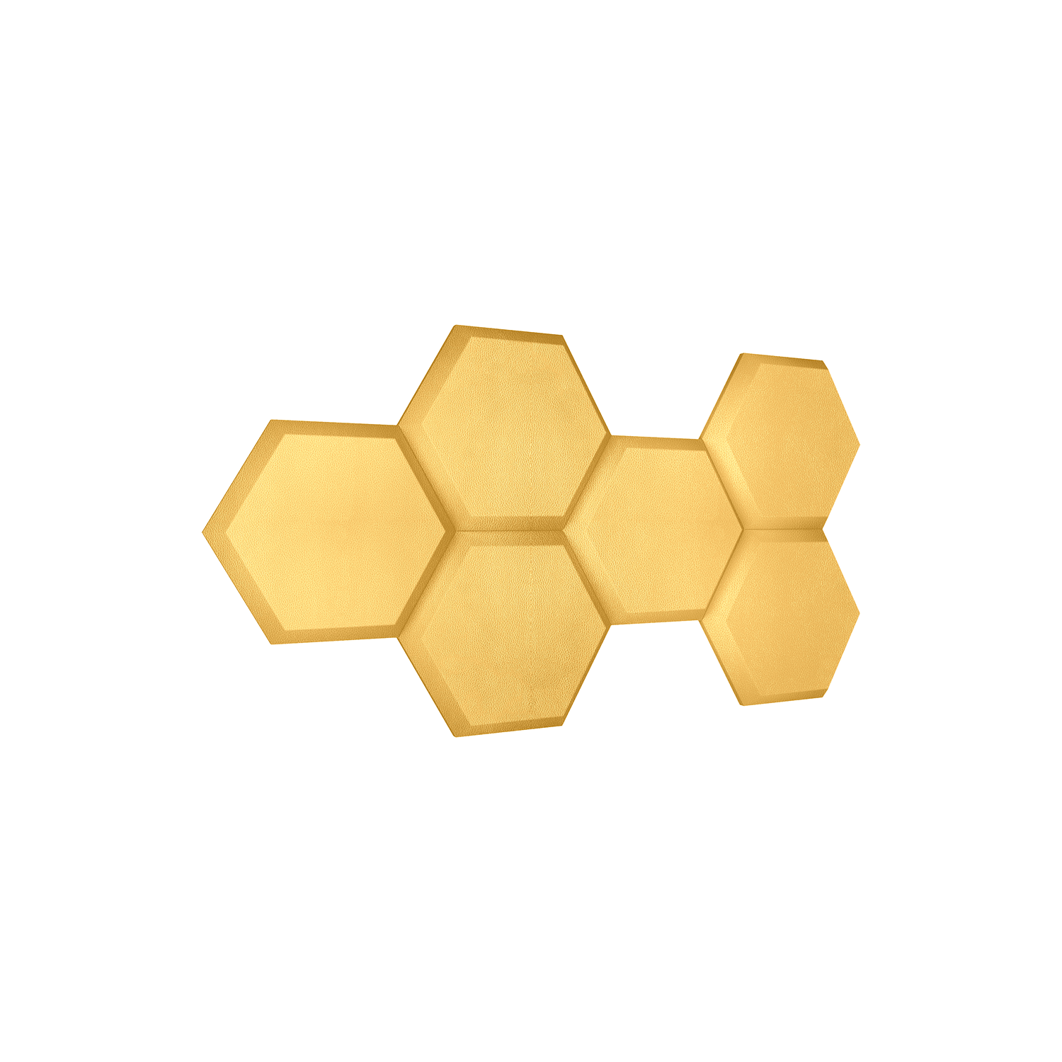 Original Hexagon 3D Leather Wall Panel