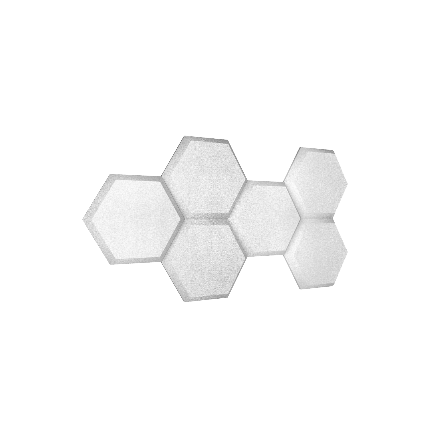 Original Hexagon 3D Leather Wall Panel