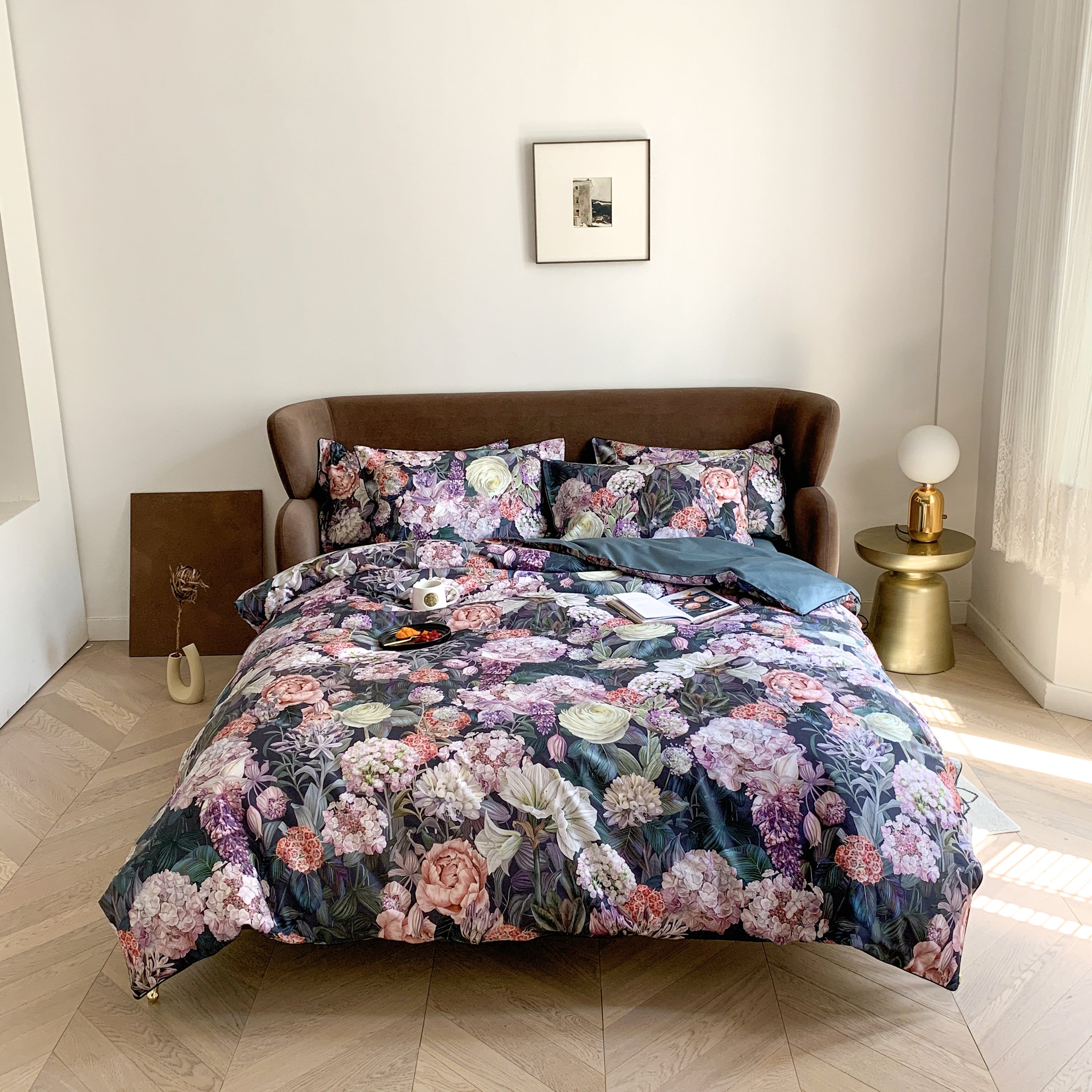 Amorose Duvet Cover Set (Long-staple Sateen Cotton)