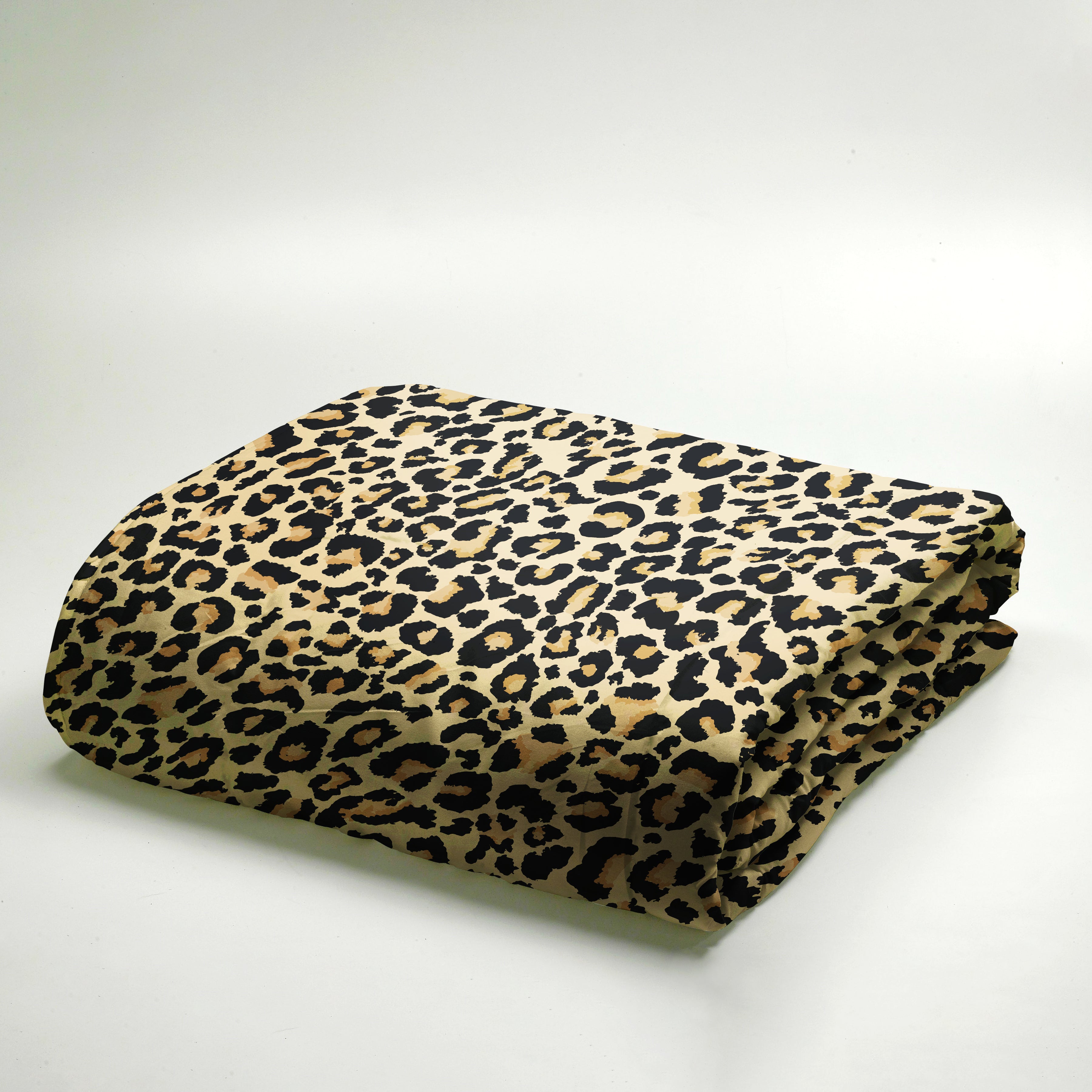 Leopard Gree Duvet Cover Set (Long-Staple Sateen Cotton)