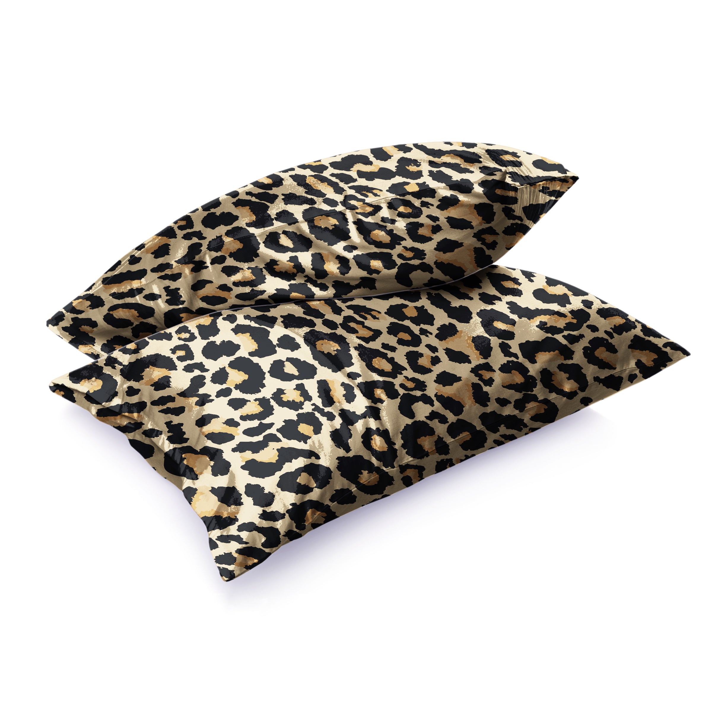 Leopard Gree Duvet Cover Set (Long-Staple Sateen Cotton)