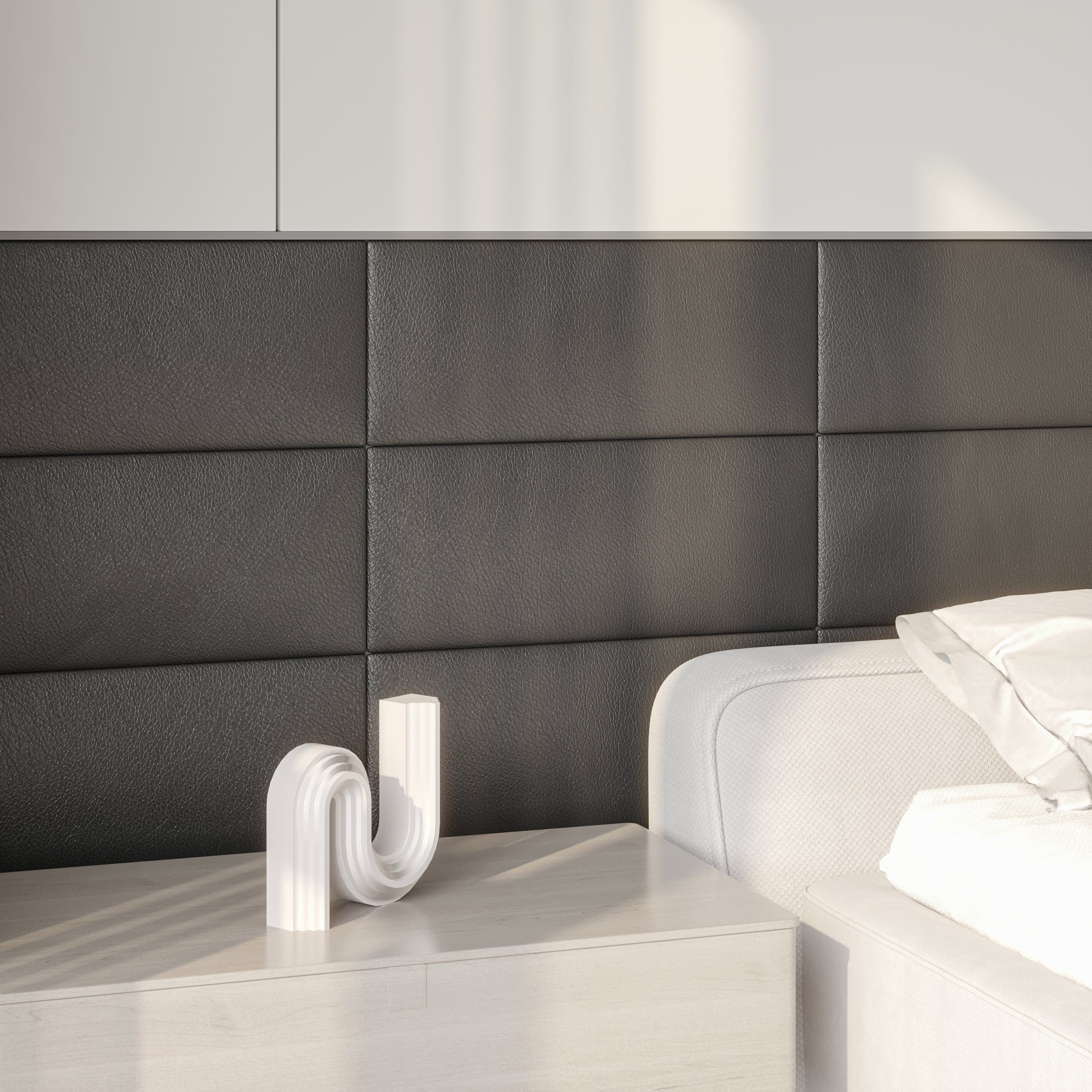 Recta Vera 3D Leather Wall Panel