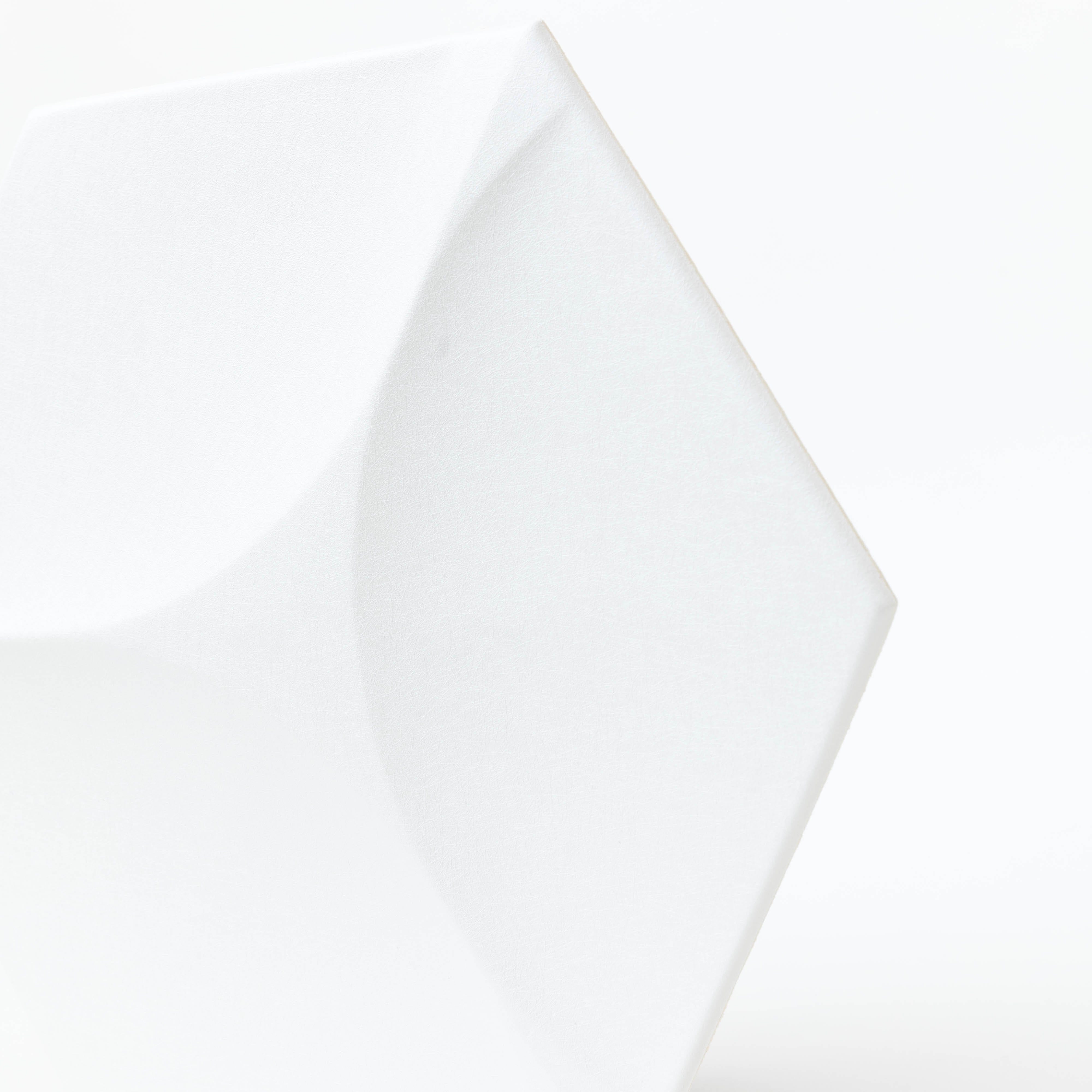 Cubed Hexagon 3D Leather Wall Panel