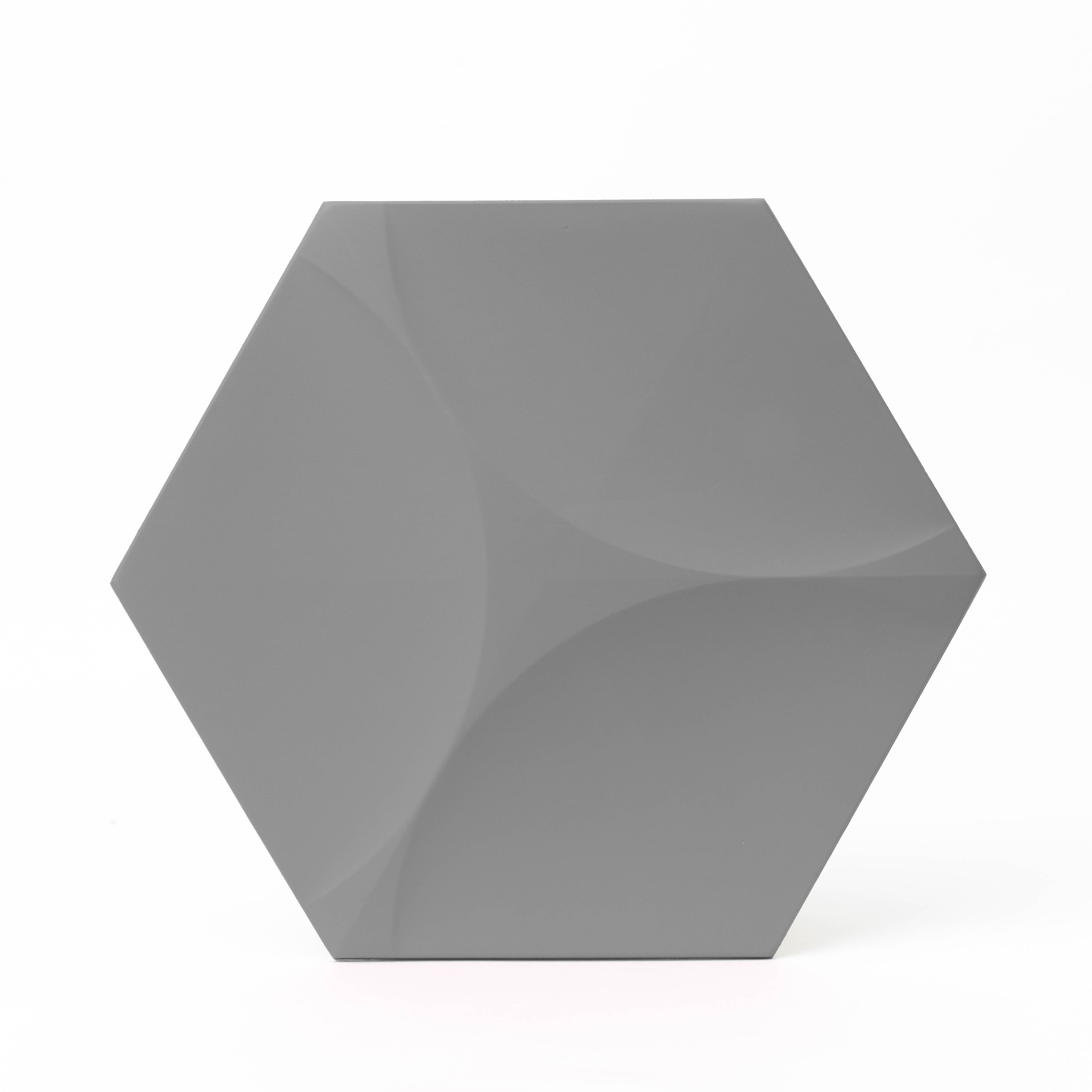 Cubed Hexagon 3D Leather Wall Panel