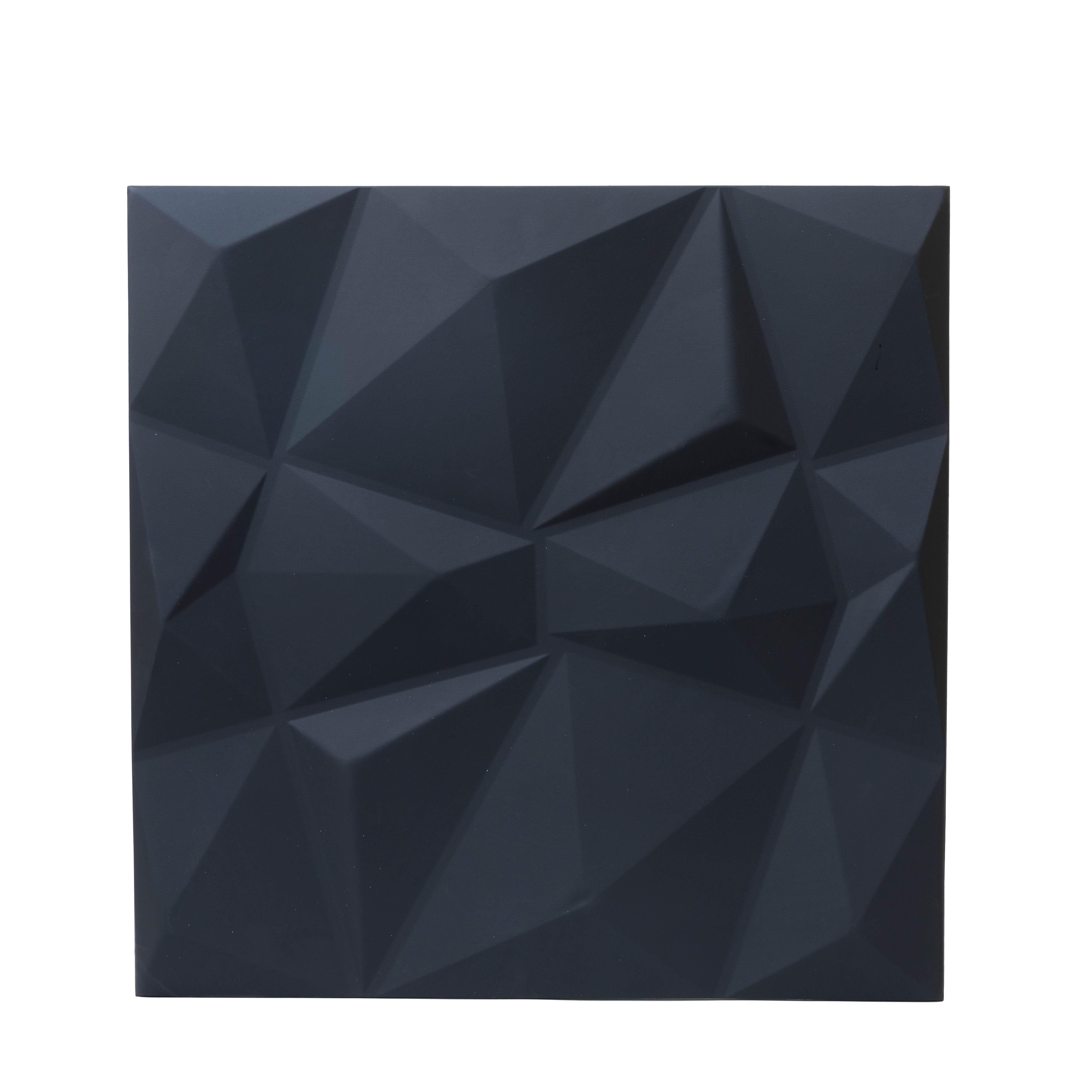 Diamond Fever Square 3D Leather Wall Panel