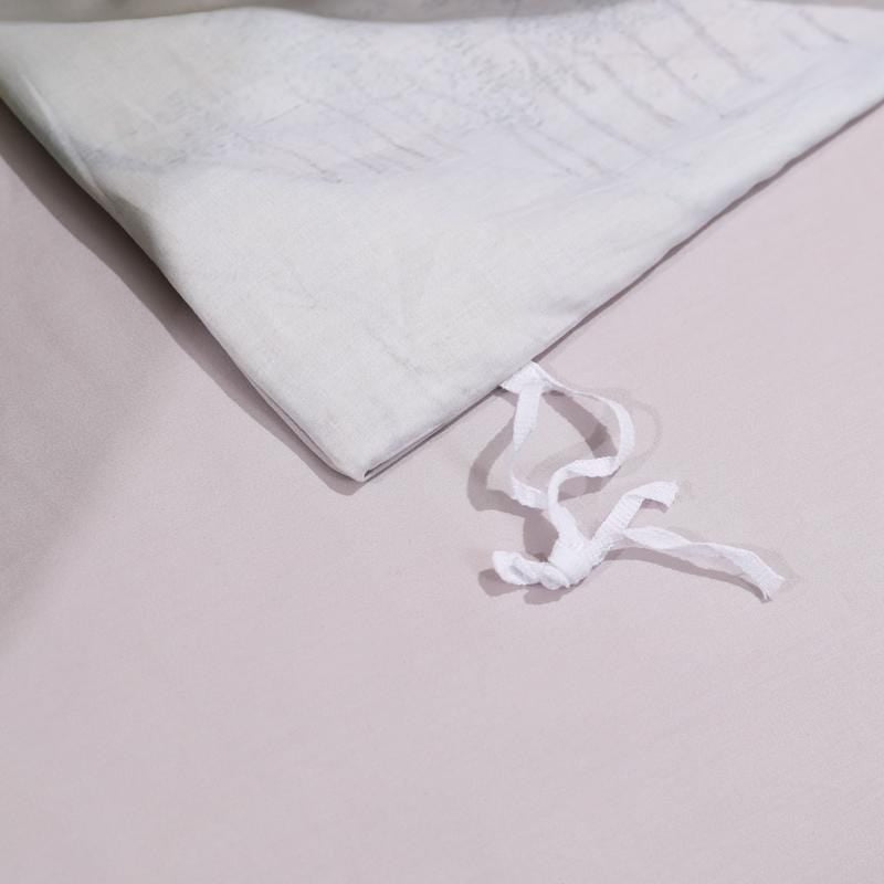 Mandarin Lime Green Duvet Cover Set (Long-staple Sateen Cotton)