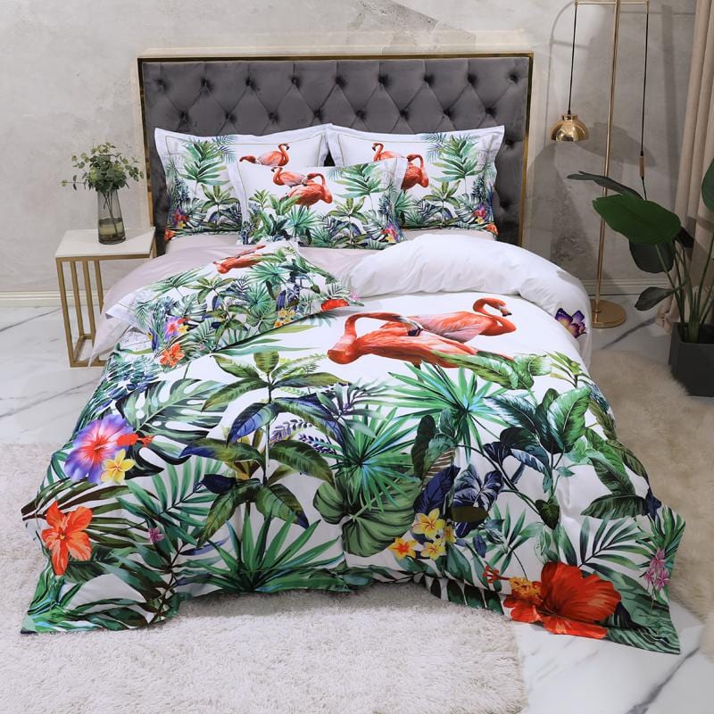 Paradise Duvet Cover Set (Long-Staple Sateen Cotton)