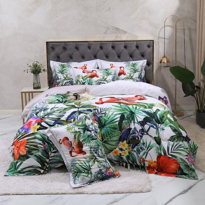Paradise Duvet Cover Set (Long-Staple Sateen Cotton)