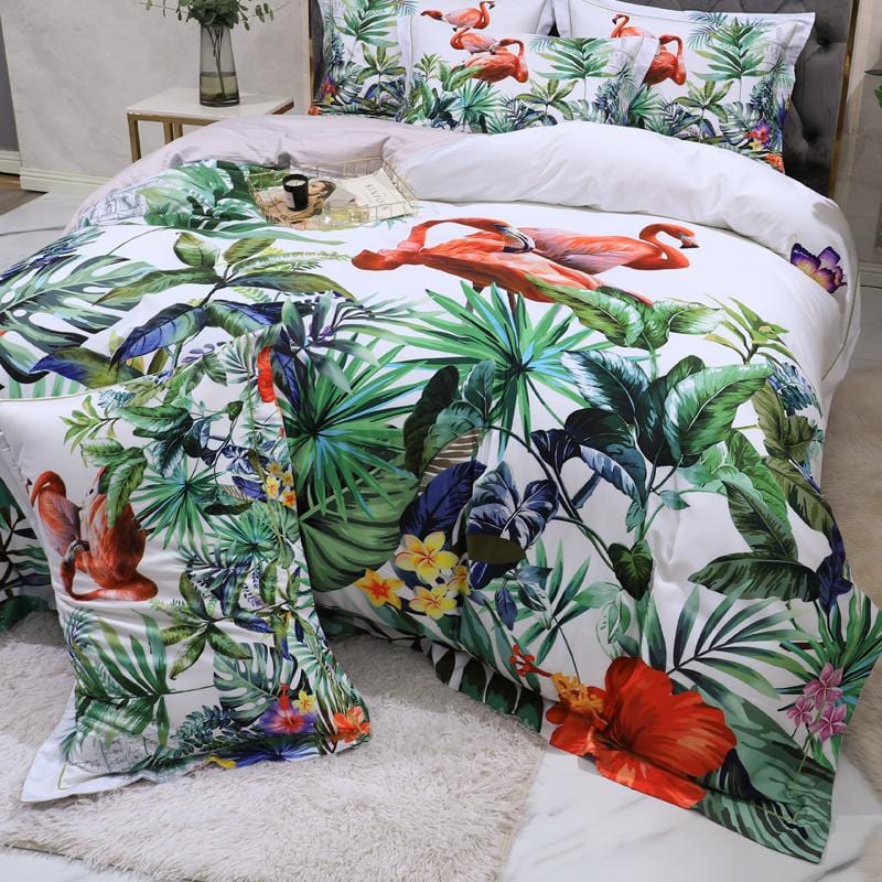 Paradise Duvet Cover Set (Long-Staple Sateen Cotton)