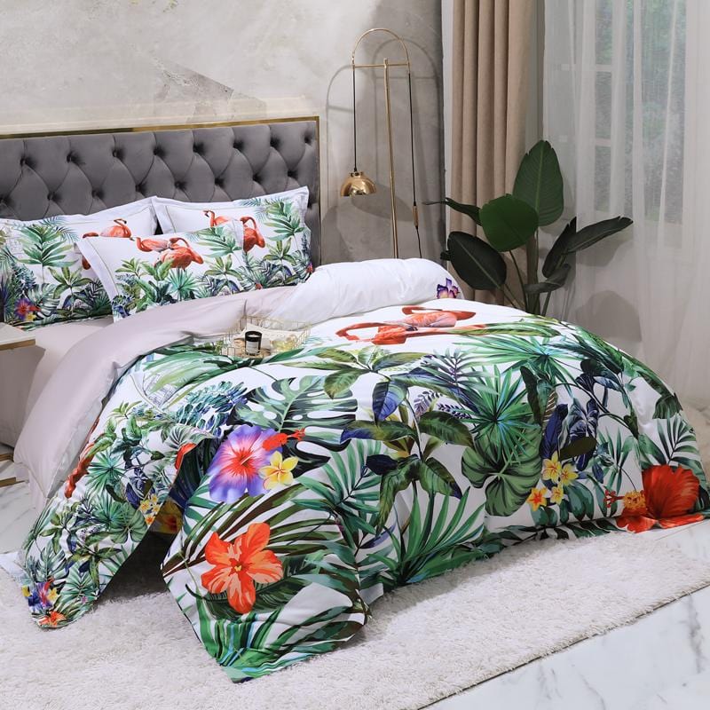 Paradise Duvet Cover Set (Long-Staple Sateen Cotton)