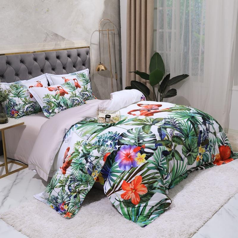 Paradise Duvet Cover Set (Long-Staple Sateen Cotton)