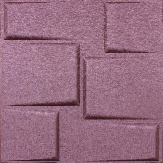 Rubik Square 3D Leather Wall Panel